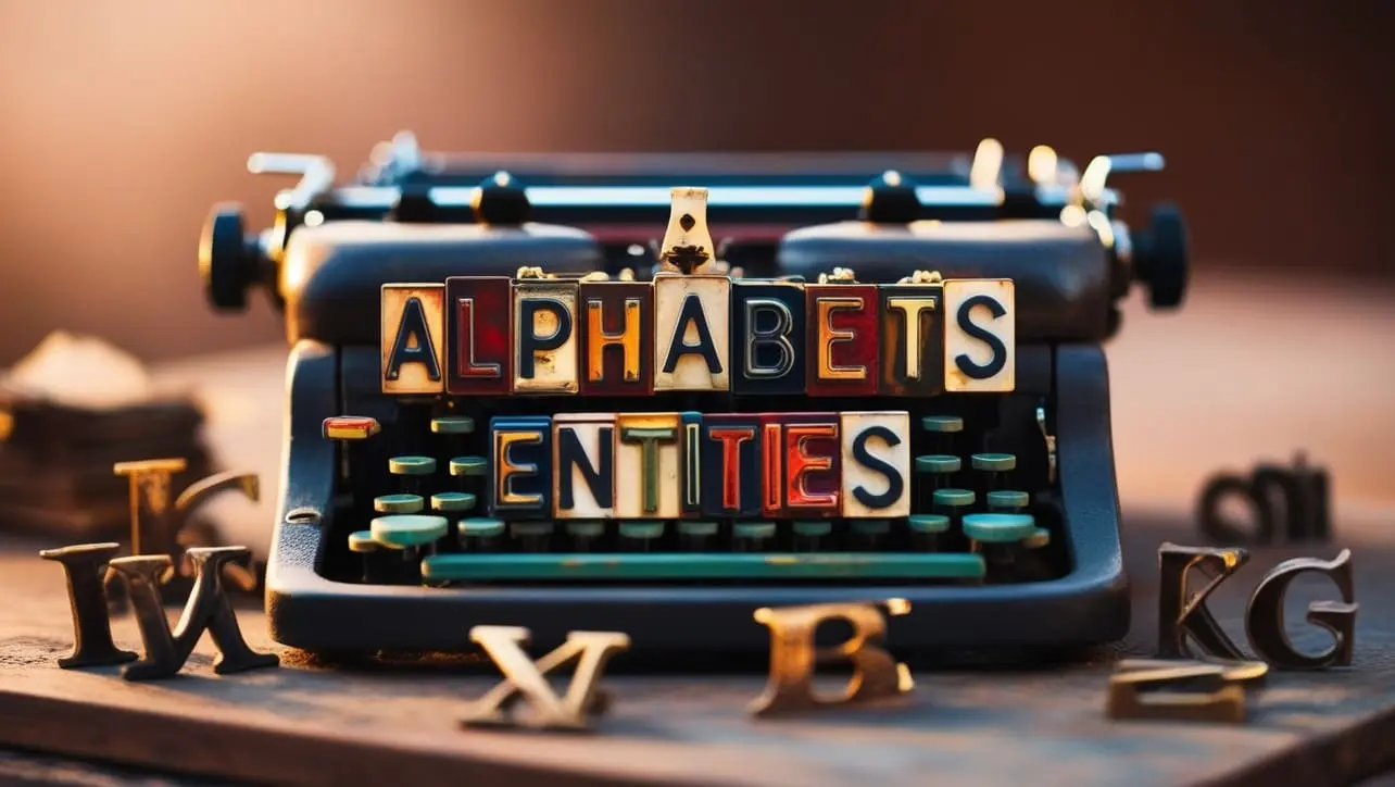 HTML alphabet entities reference: Latin letters and accented characters