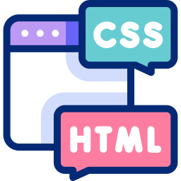 Navigation diagram — HTML links, CSS region is non-clickable