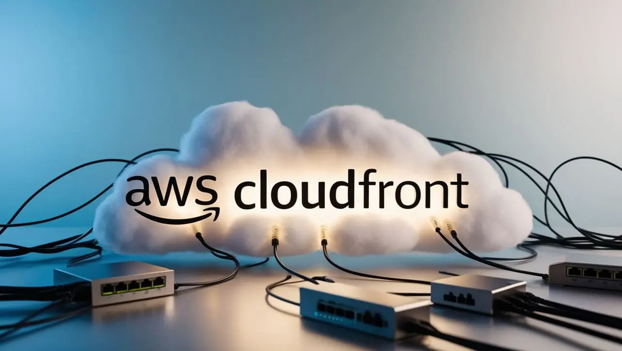 AWS CloudFront distribution in the console