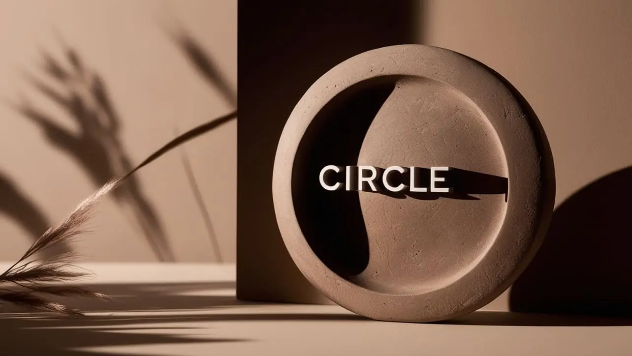 SVG Circle tutorial illustration showing the cx, cy, and r attributes
