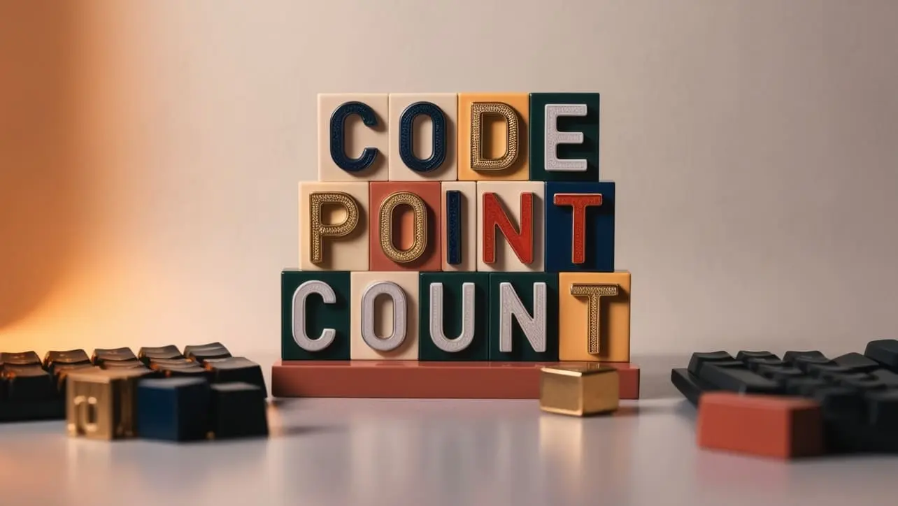 Java String codePointCount() method tutorial showing Unicode code point counting