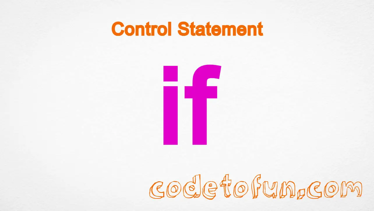 C control statements tutorial index for if switch break and continue