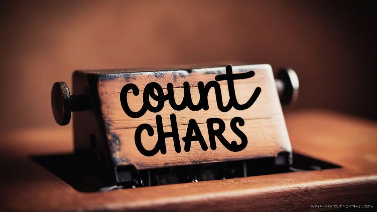 PHP count_chars() function tutorial showing character frequency analysis