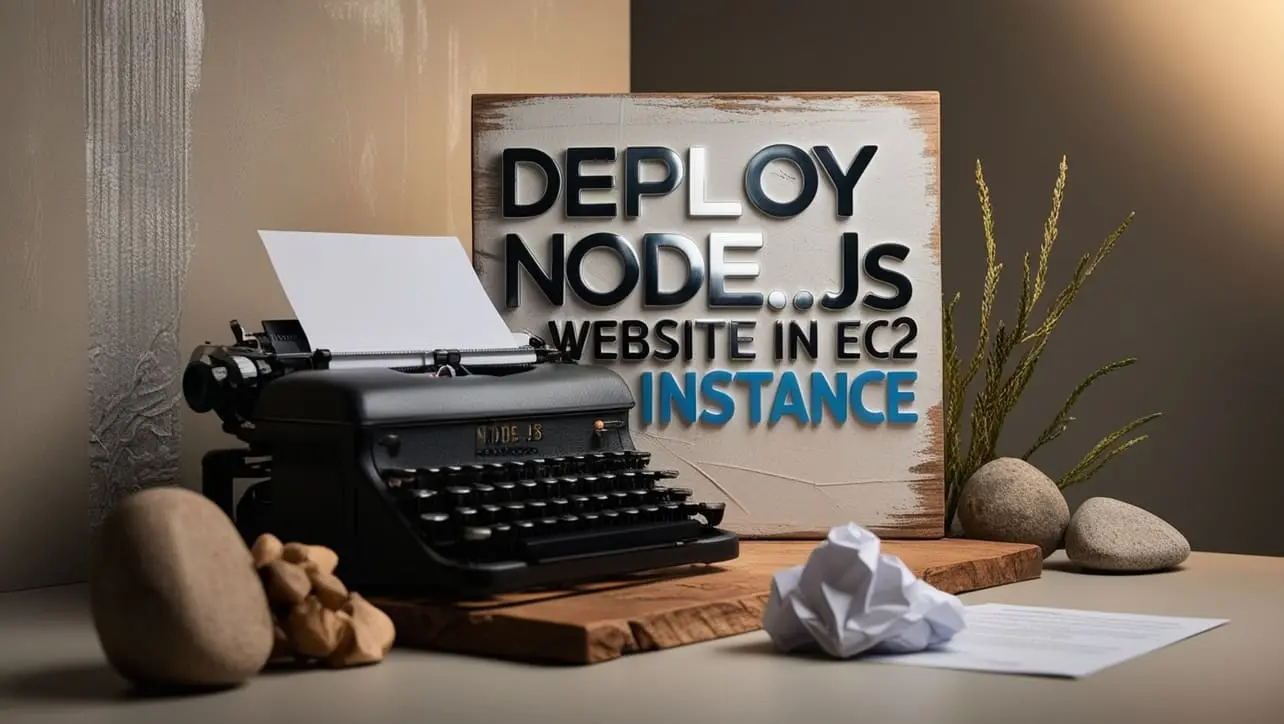 Node.js website running on Amazon EC2