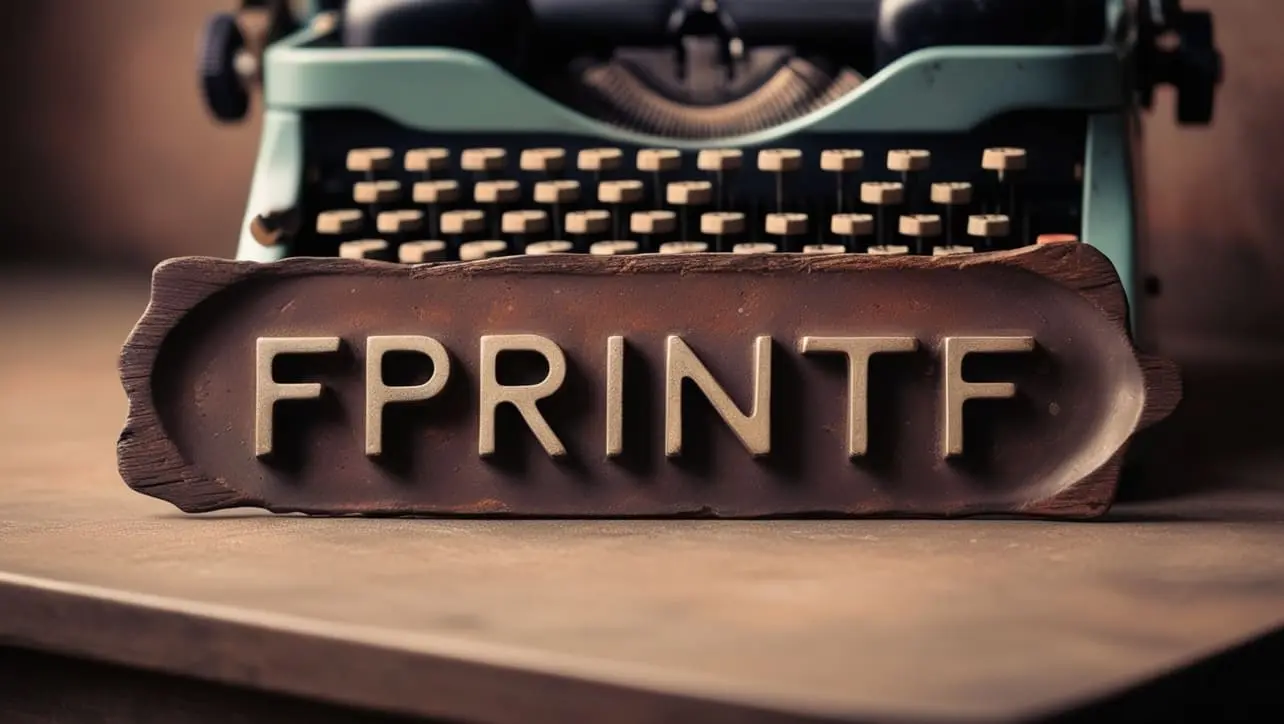 PHP fprintf() function tutorial showing formatted output written to a stream