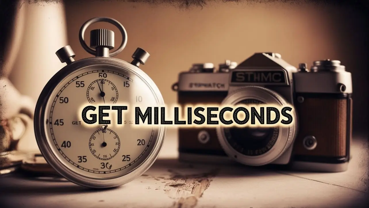 JavaScript Date getMilliseconds() method tutorial with sub-second time examples