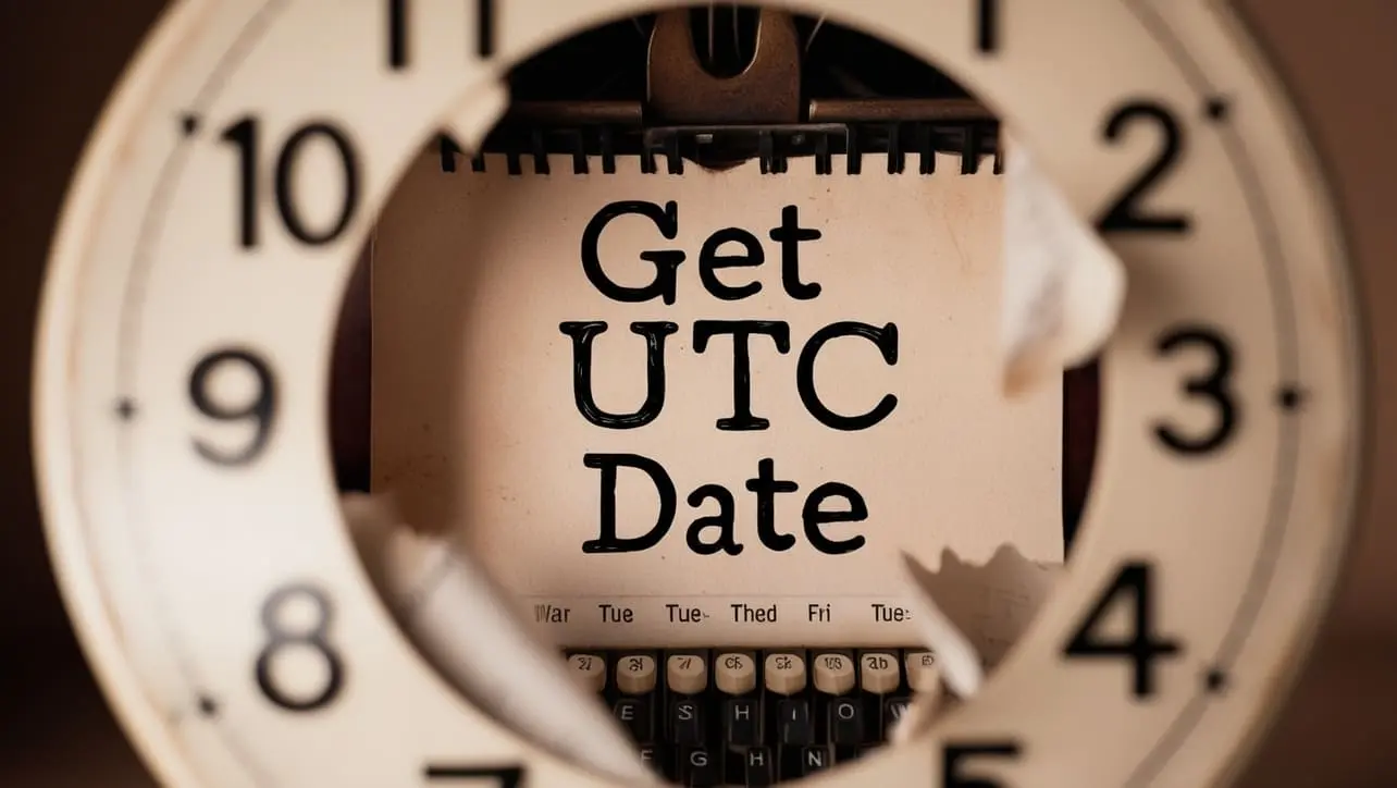 JavaScript Date getUTCDate() method tutorial with UTC day-of-month examples