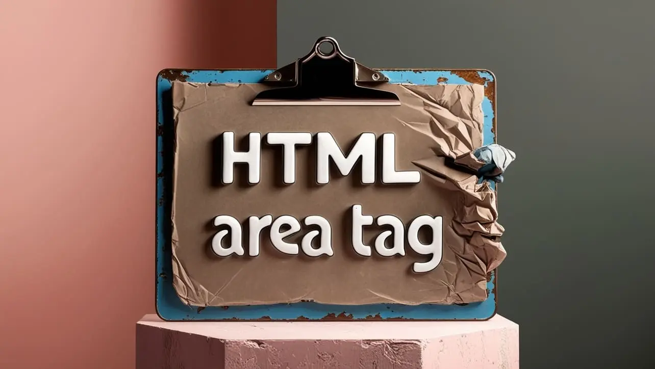 HTML area tag tutorial — clickable image map hotspots