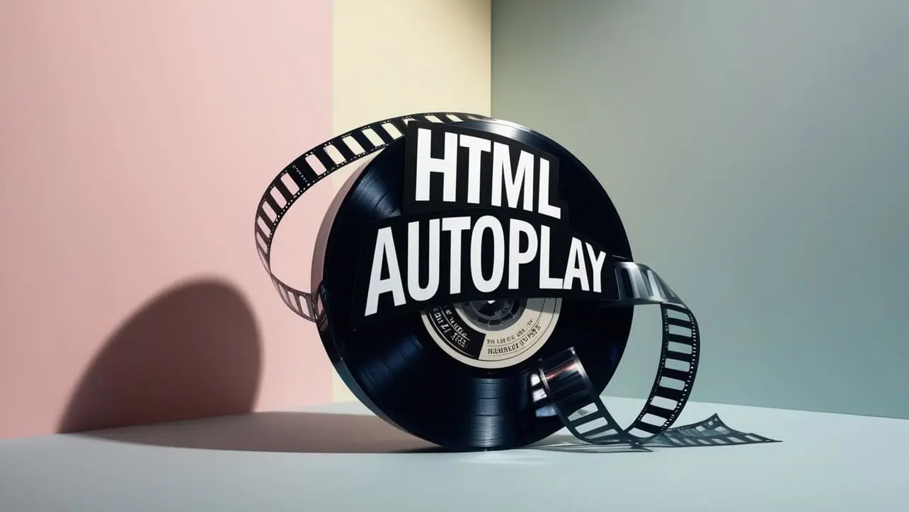 HTML autoplay attribute tutorial — automatically play audio and video when a page loads