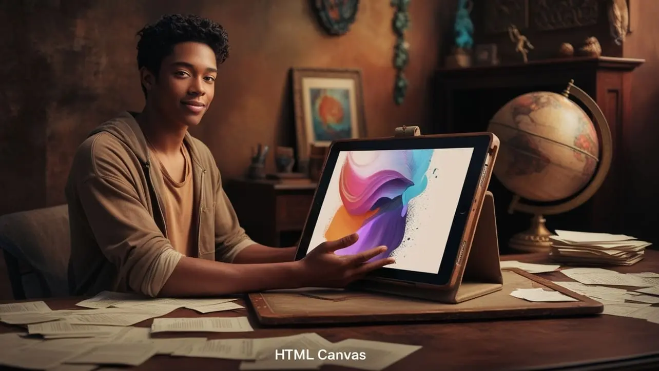 HTML Canvas tutorial — draw 2D graphics with JavaScript