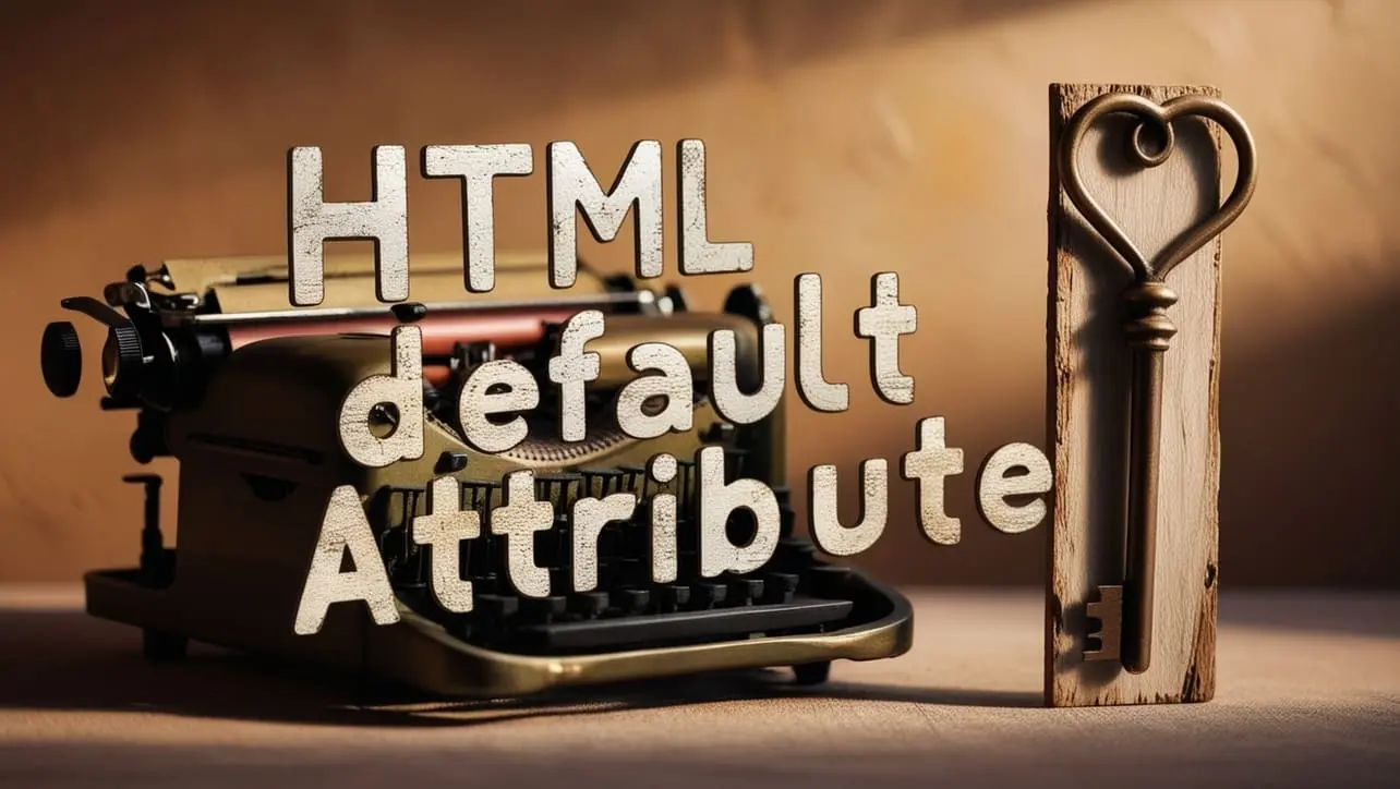 HTML default attribute tutorial — enable default subtitle track on video