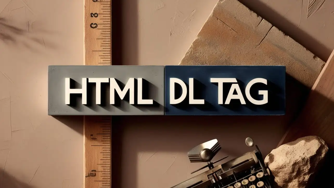 HTML dl tag tutorial — description lists with dt and dd