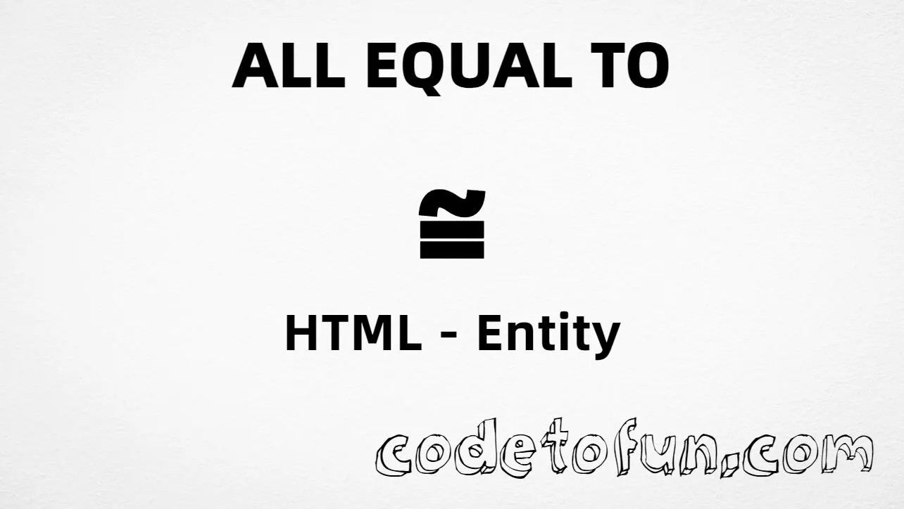 HTML Entity for Combining almost equal to above (U+034C) tutorial illustration
