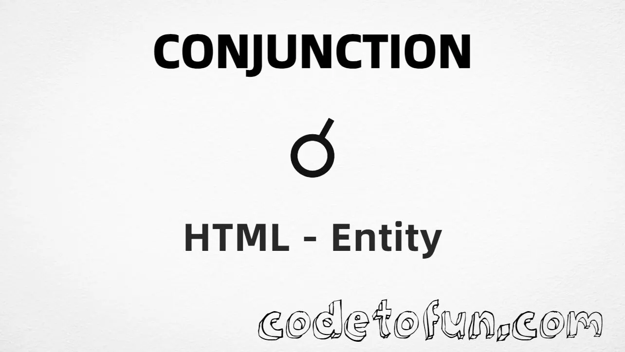 HTML Entity for ampersand (&), Unicode U+0026 tutorial illustration