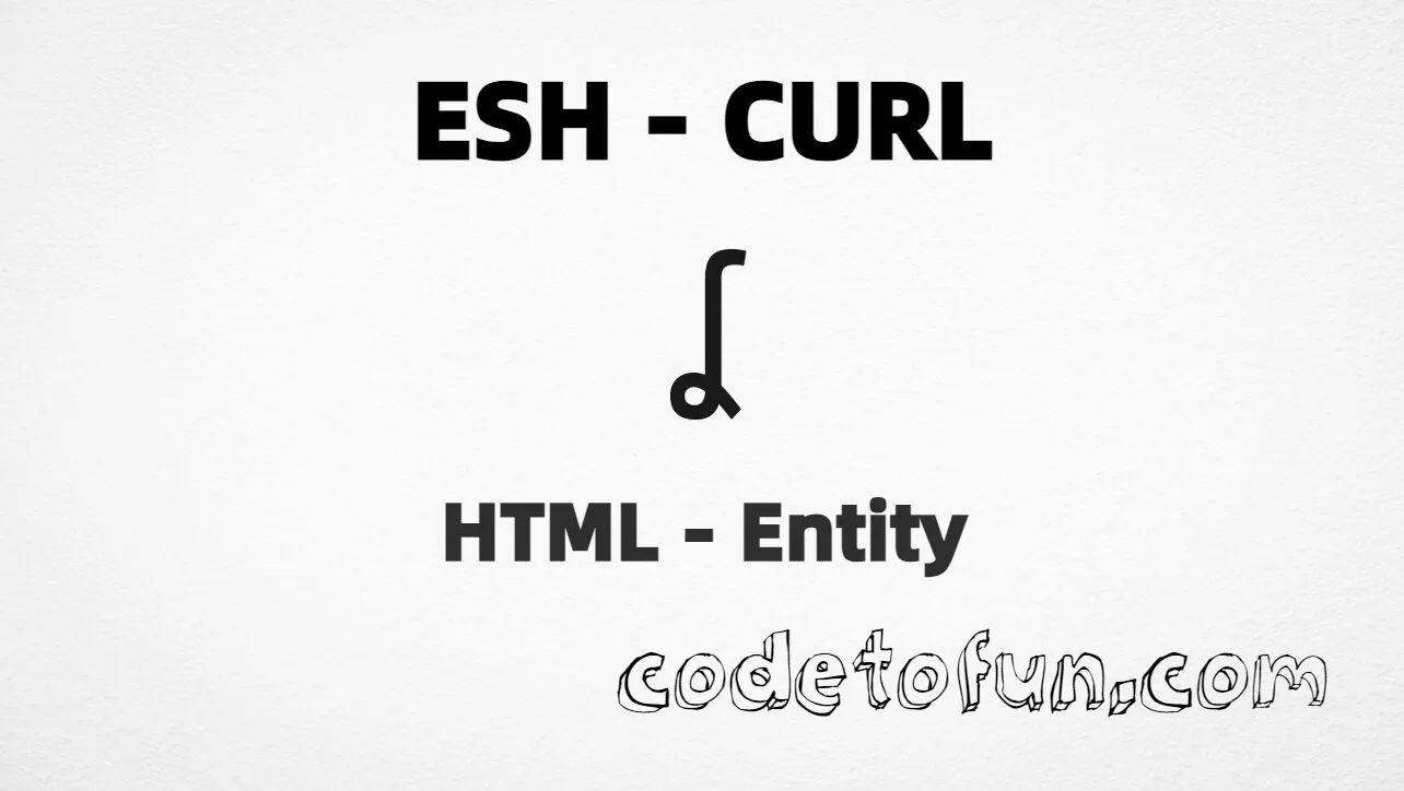 HTML entity for Esh Curl IPA symbol (U+0286) — hex, decimal, and CSS tutorial