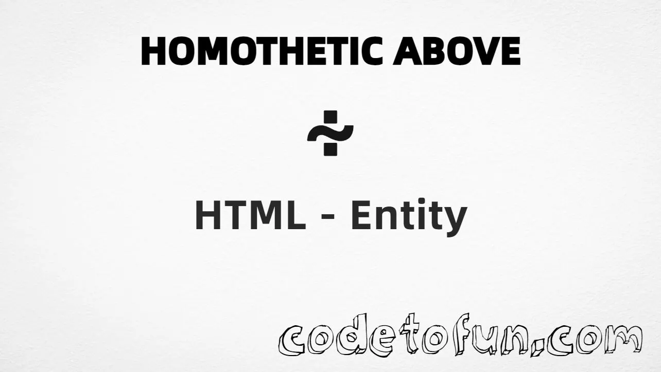HTML entity for Homothetic Above combining mark (U+034B) — hex, decimal, and CSS tutorial