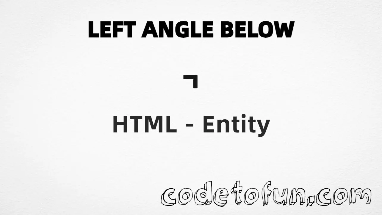 HTML entity for Left Angle Below combining mark (U+0349) — hex, decimal, and CSS tutorial