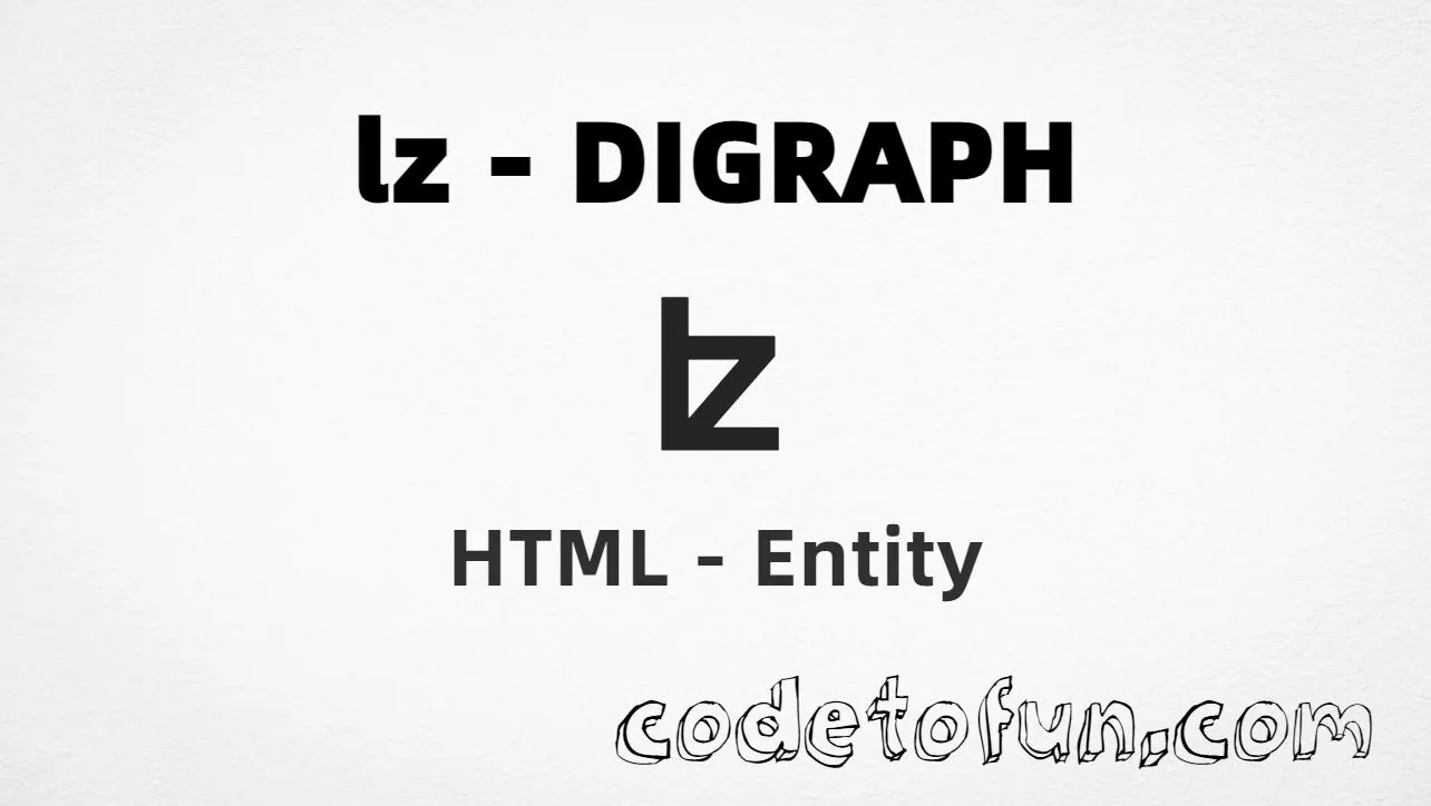 HTML entity for Lz Digraph (U+02AB) — hex, decimal, and CSS tutorial