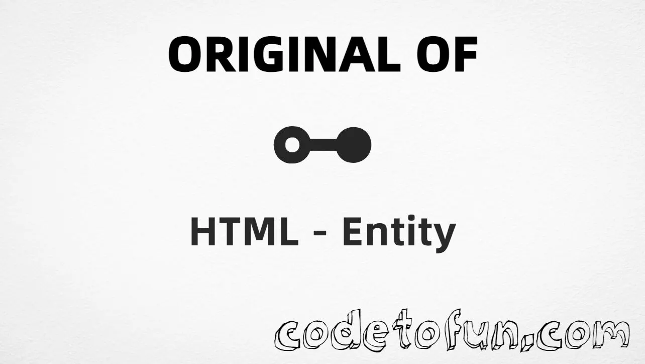 HTML entity for Original Of (U+22B6) — hex, decimal, named entity, and CSS tutorial