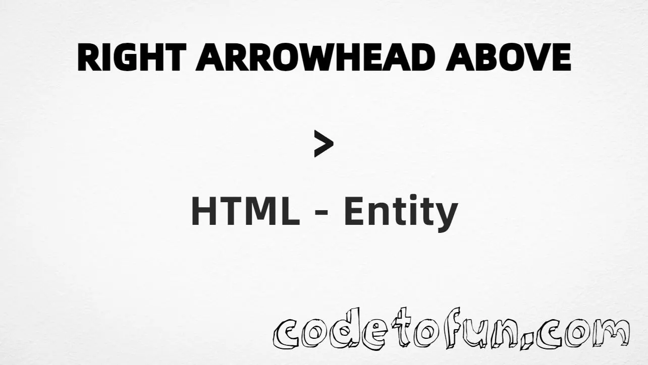 HTML entity for Right Arrowhead Above combining mark (U+0350) — hex, decimal, and CSS tutorial