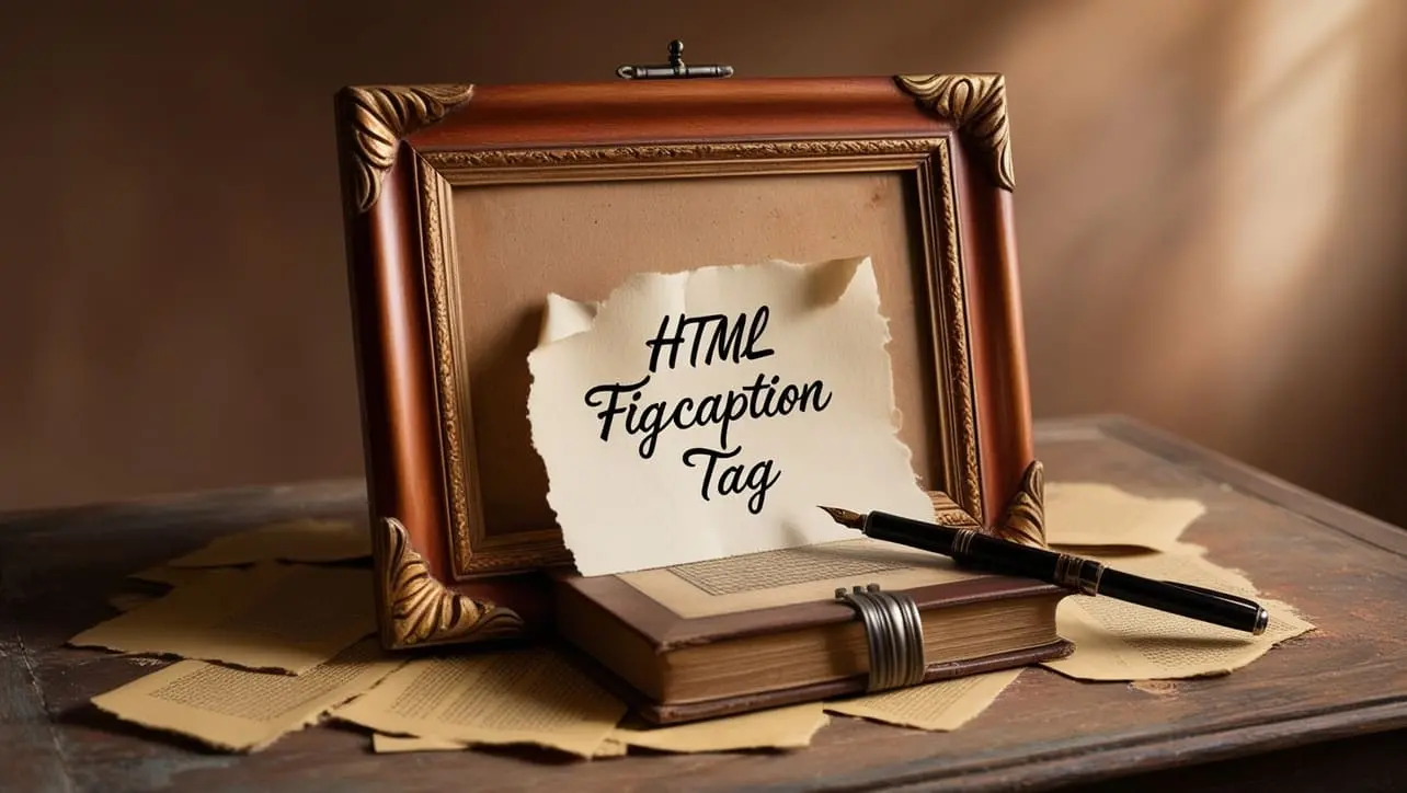 HTML figcaption tag tutorial — adding captions to images and figures
