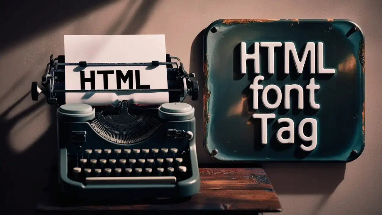 HTML font tag tutorial — legacy text styling and CSS alternatives