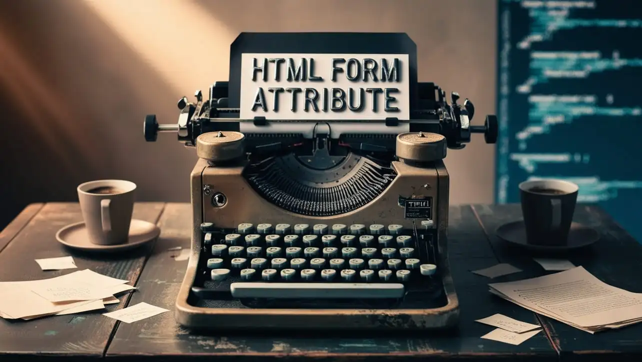 HTML form attribute tutorial — associate form controls with a form element using matching id values