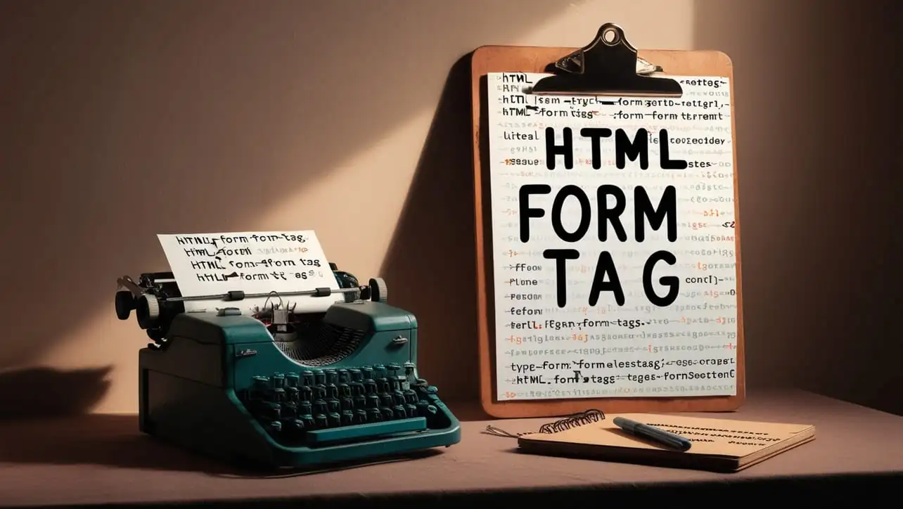 HTML form tag tutorial — collecting and submitting user input