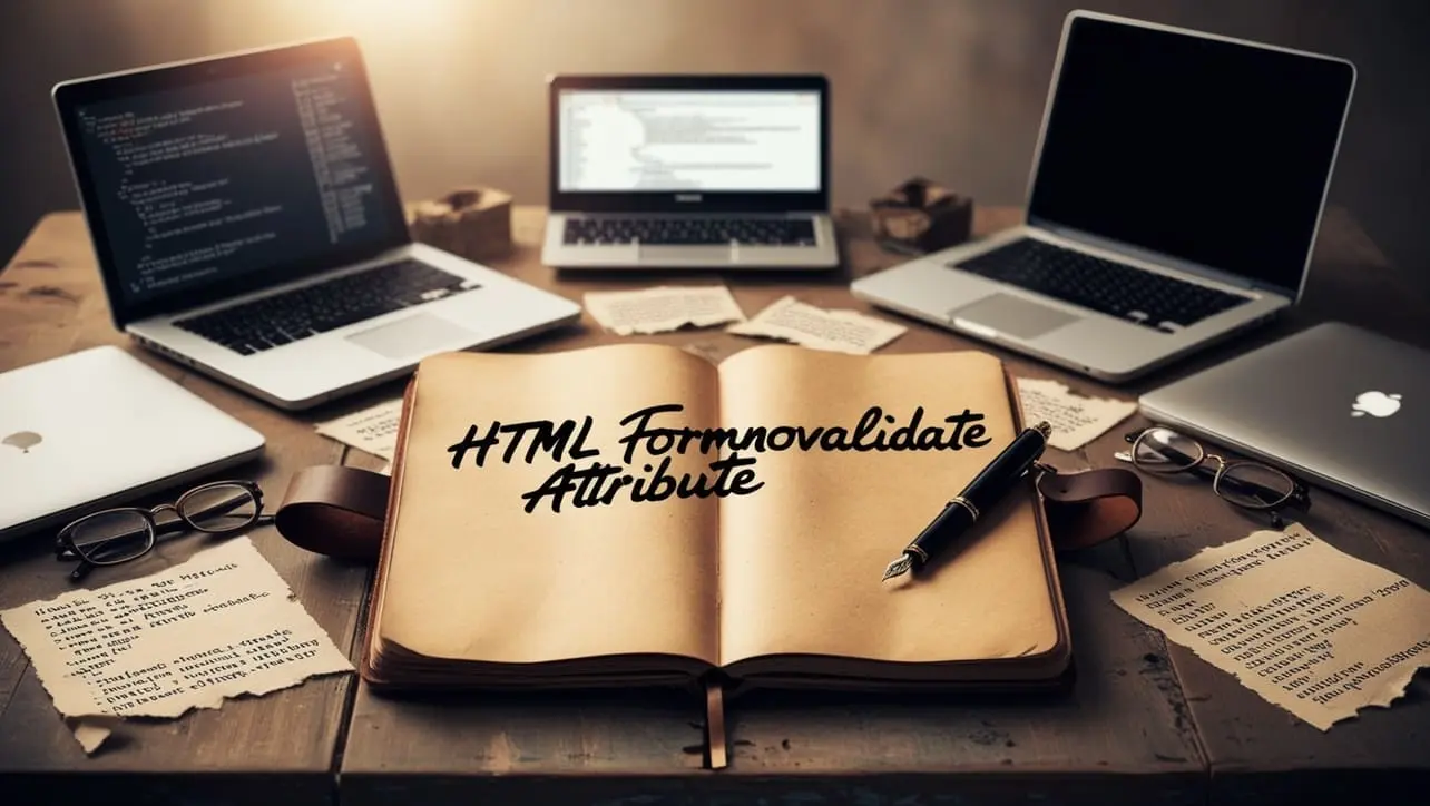HTML formnovalidate attribute tutorial — bypass HTML5 validation on specific submit buttons