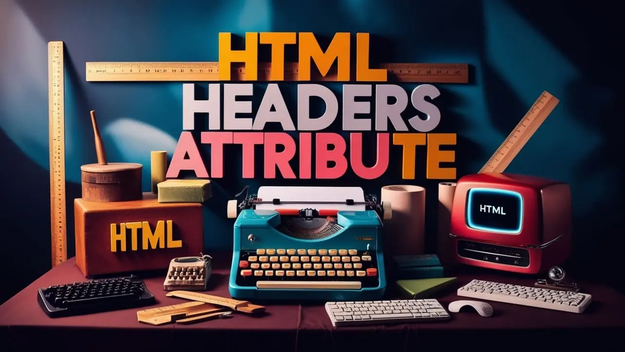 HTML headers attribute tutorial — link table data cells to header cells for screen reader accessibility