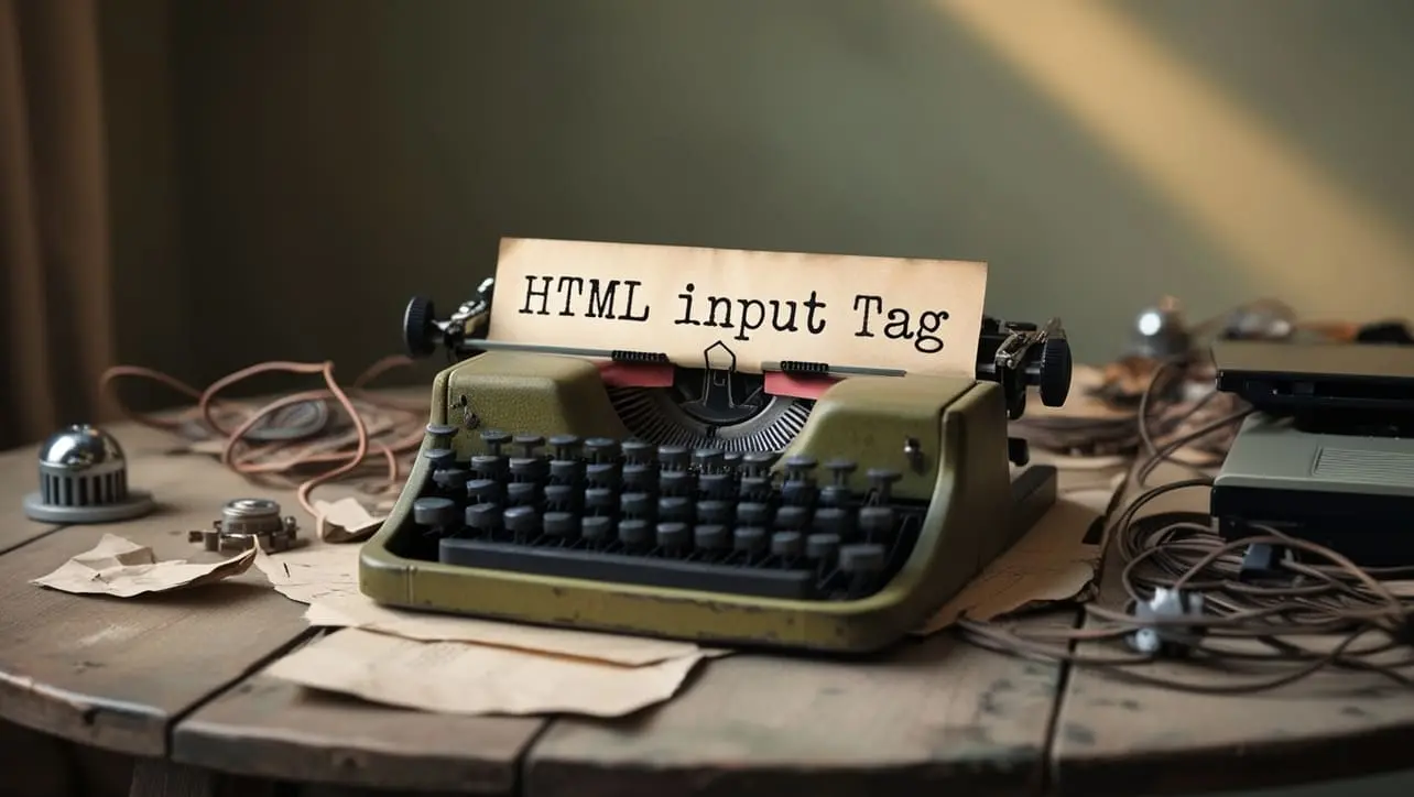 HTML input tag tutorial — form controls and input types