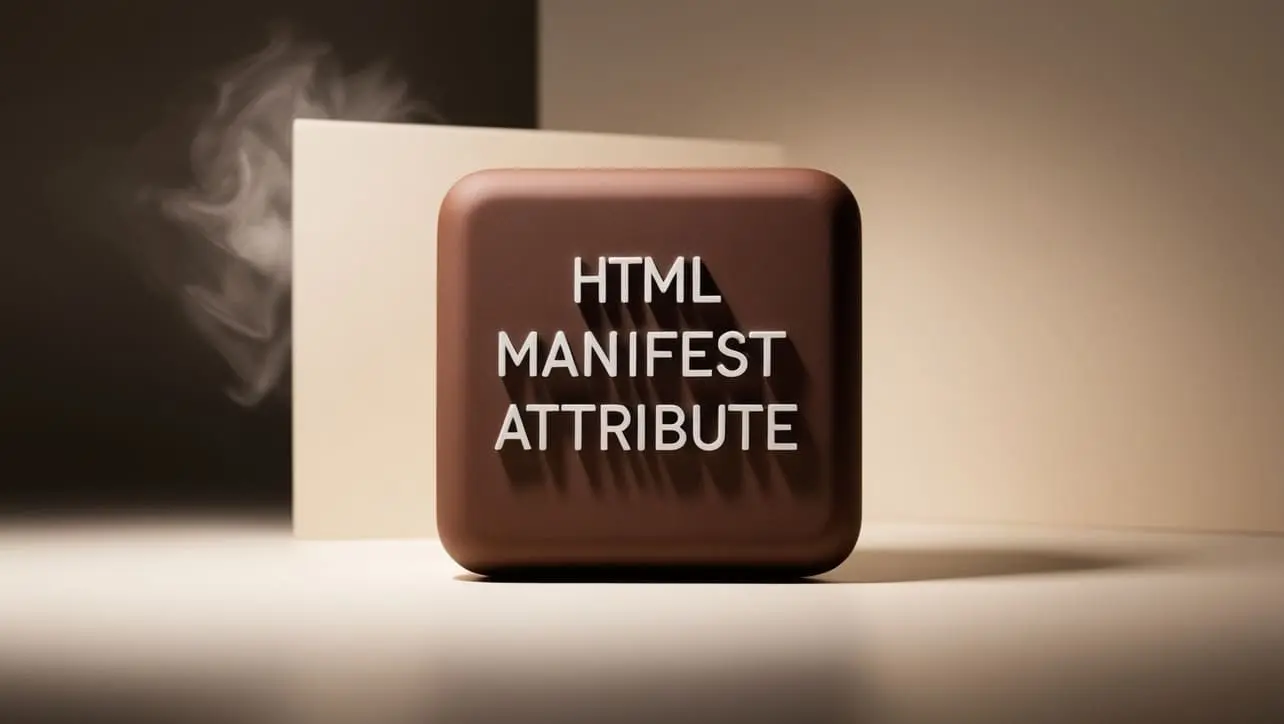 HTML manifest attribute tutorial — deprecated Application Cache on html element vs modern Service Workers and Web App Manifest