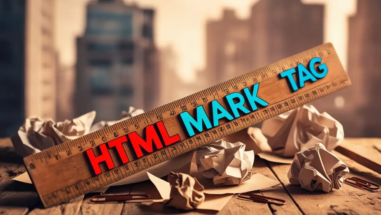 HTML mark tag tutorial — highlight text for search results and relevance