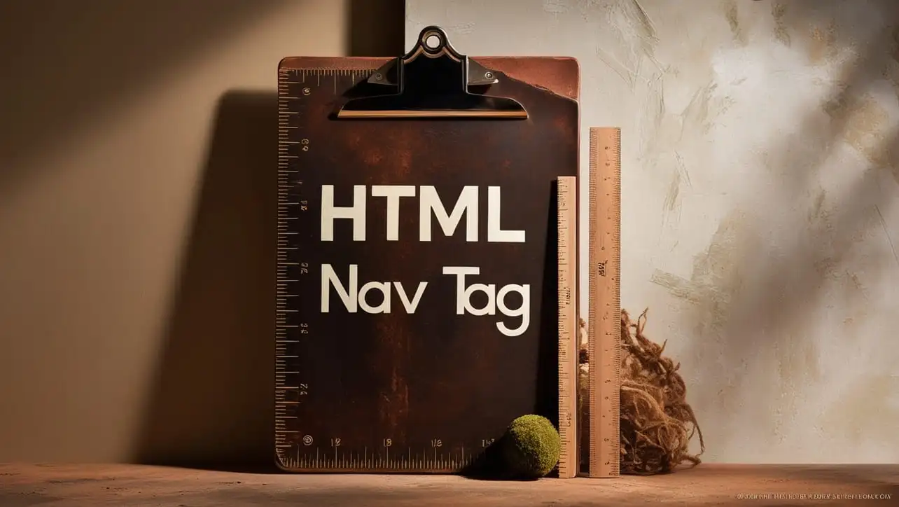 HTML nav tag tutorial — semantic navigation menus and landmarks