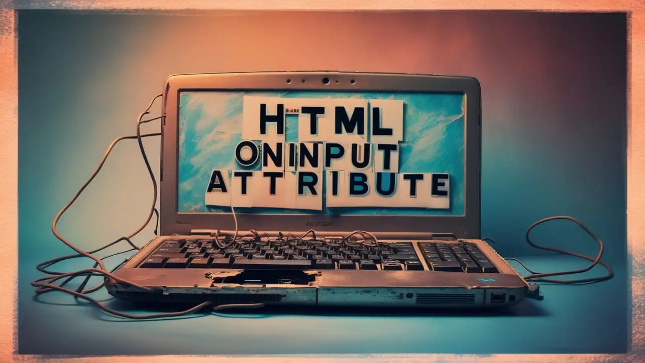 HTML oninput attribute tutorial — JavaScript on real-time form input changes