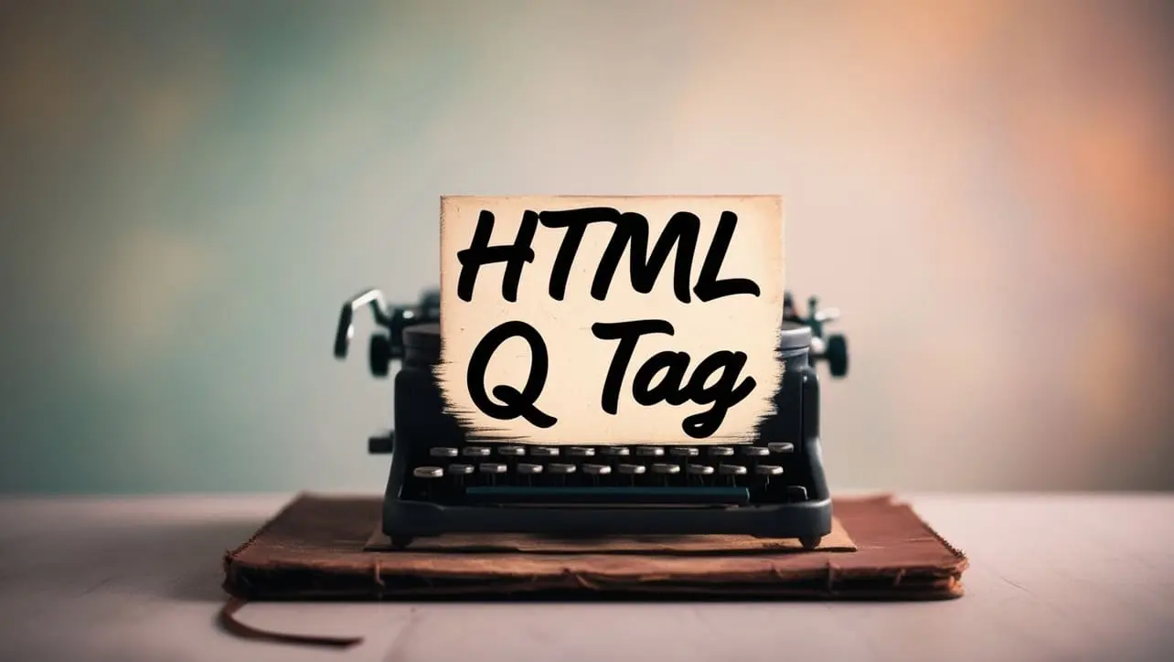HTML q tag tutorial — inline quotations and cite attribute