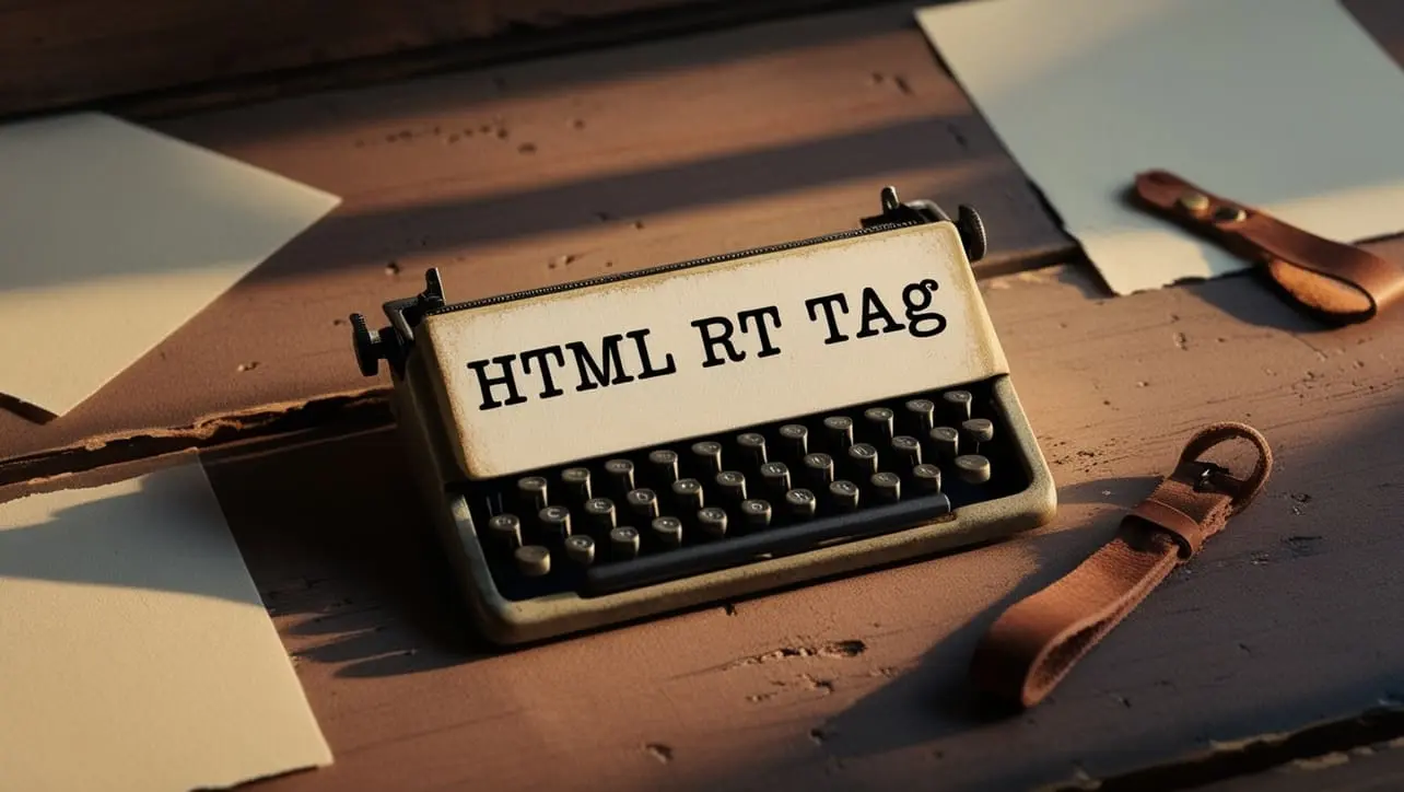 HTML rt tag tutorial — ruby text annotations for East Asian typography