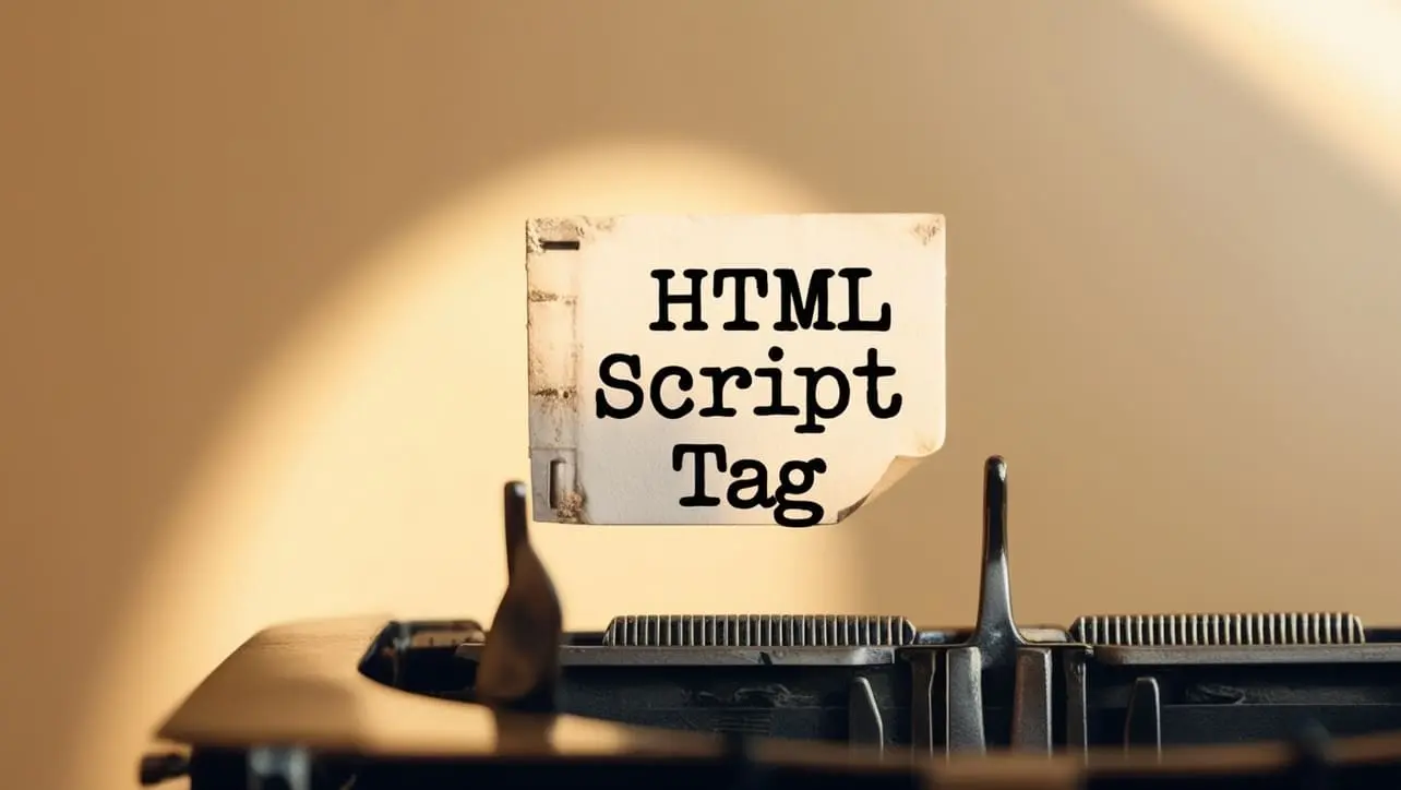 HTML script tag tutorial — embed JavaScript with src async and defer
