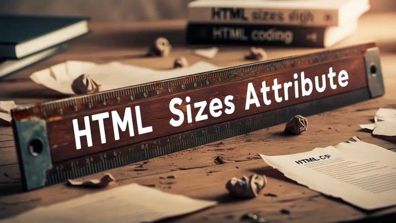HTML sizes attribute tutorial — responsive image slot sizes with srcset