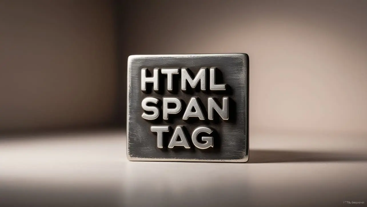 HTML span tag tutorial — inline text styling and formatting