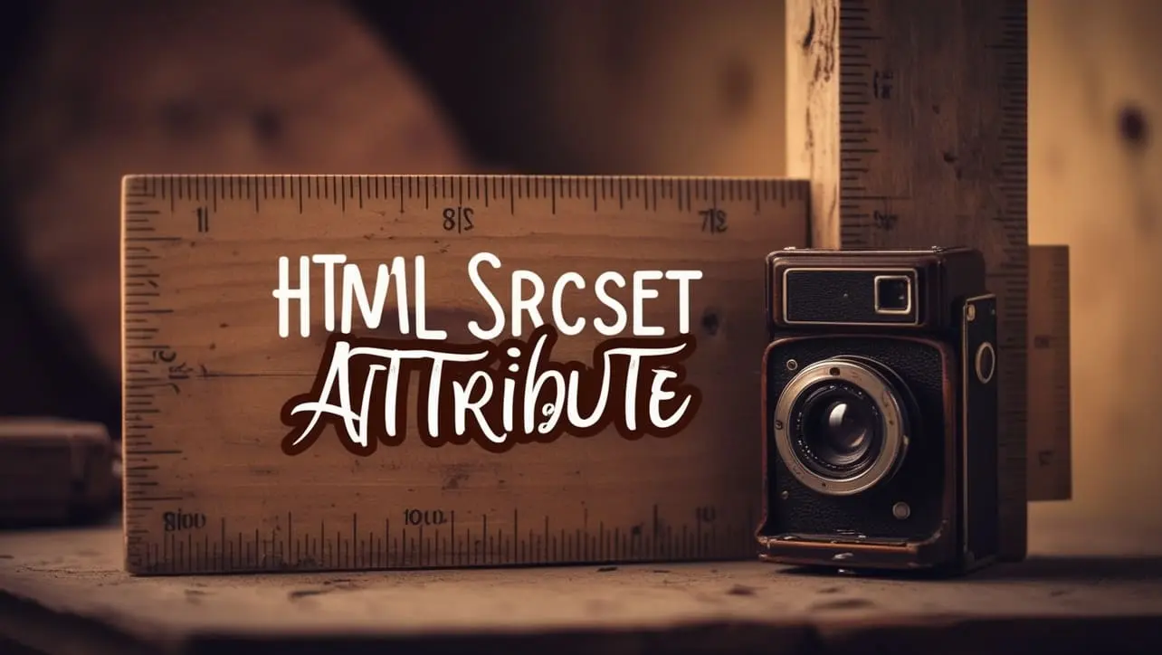 HTML srcset attribute tutorial — responsive image sources with w and x descriptors