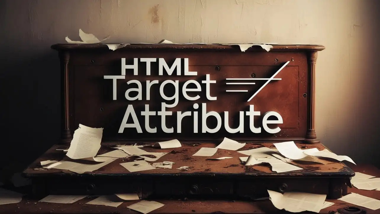 HTML target attribute tutorial — control where links open