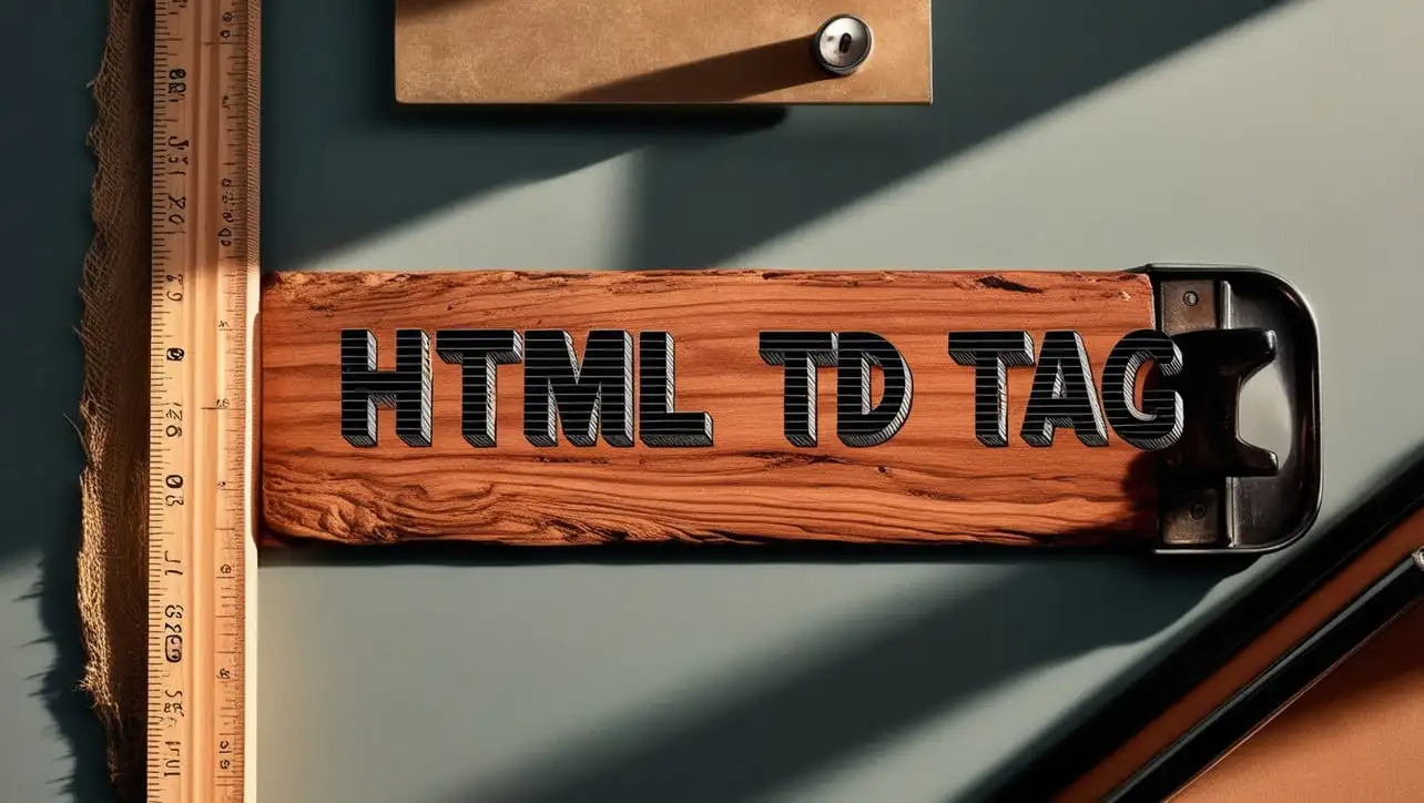 HTML td tag tutorial — table data cells with colspan and rowspan