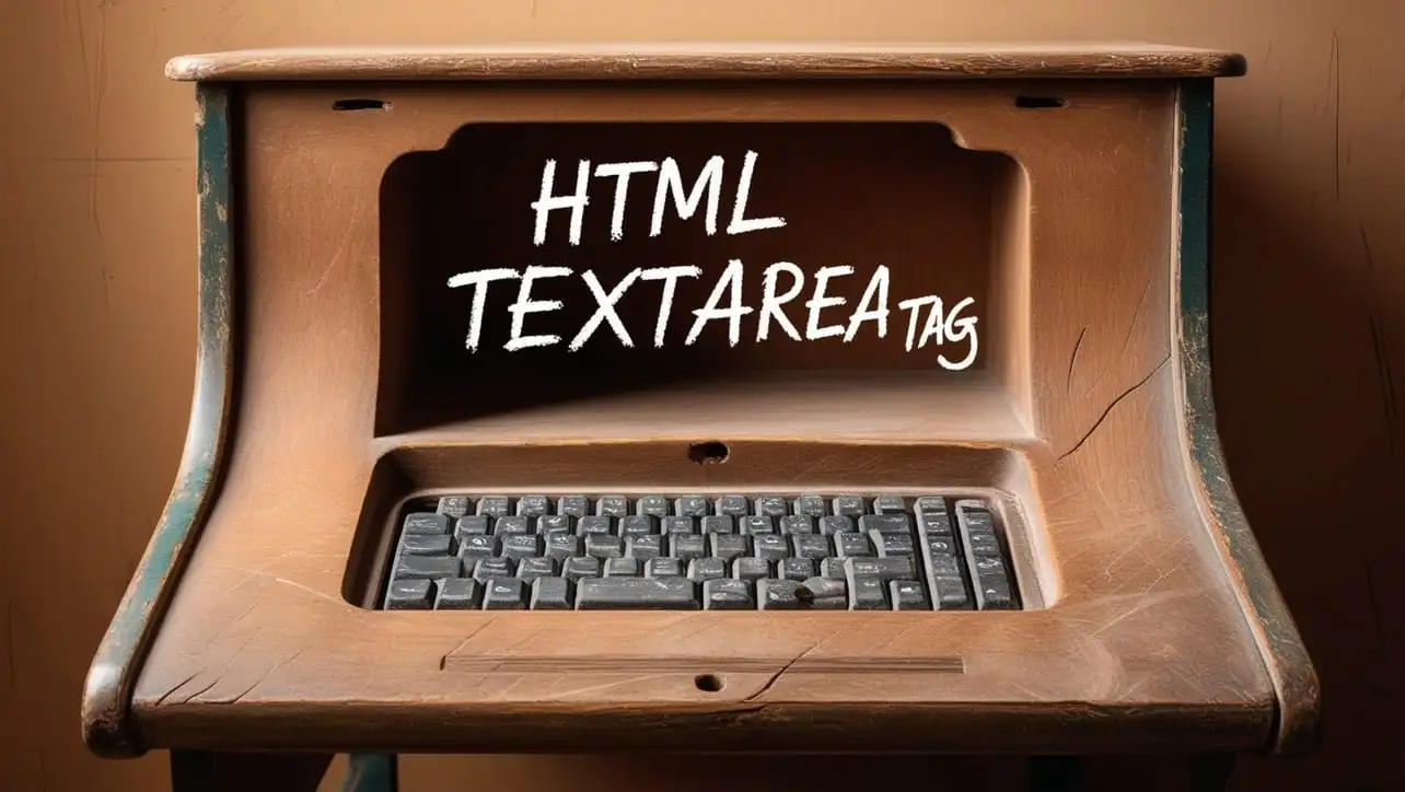 HTML textarea tag tutorial — multi-line text input for forms and comments