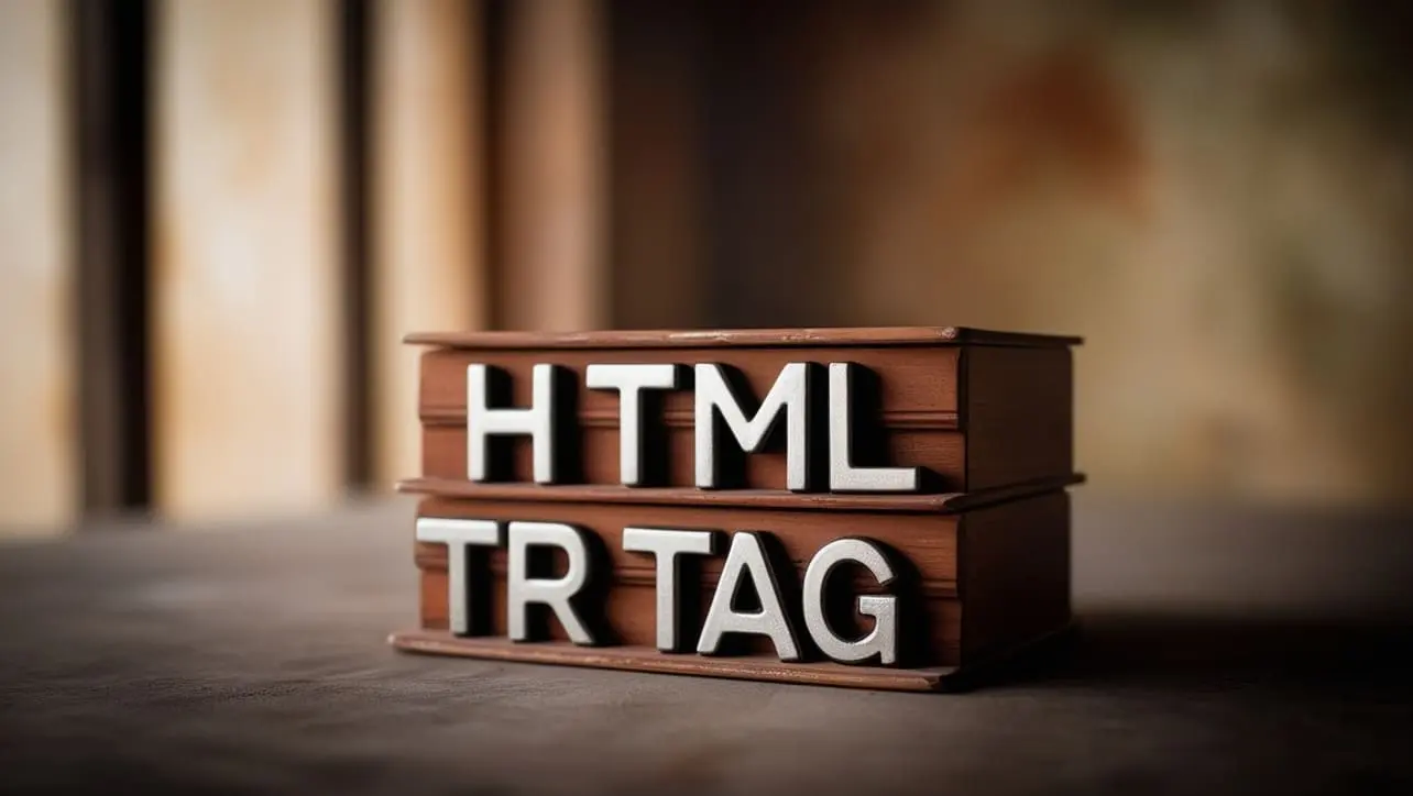 HTML tr tag tutorial — defining table rows with td and th cells