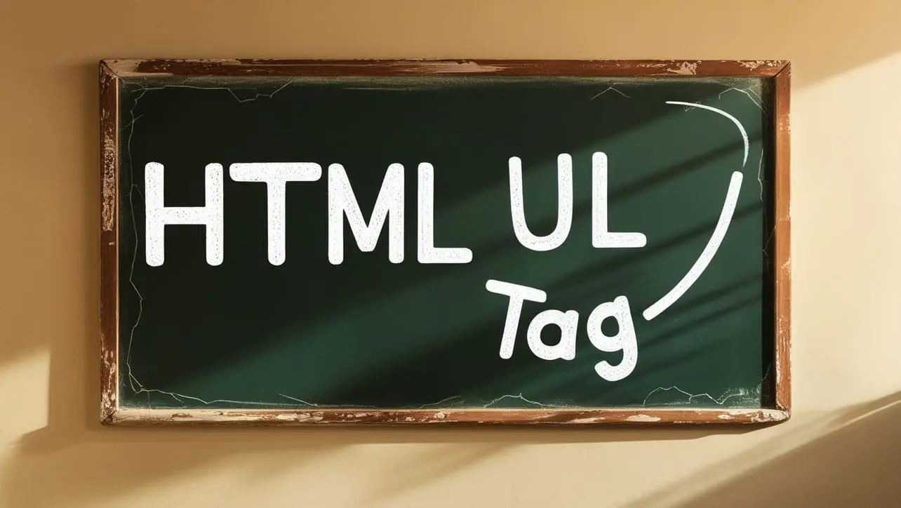 HTML ul tag tutorial — unordered bullet lists with li elements