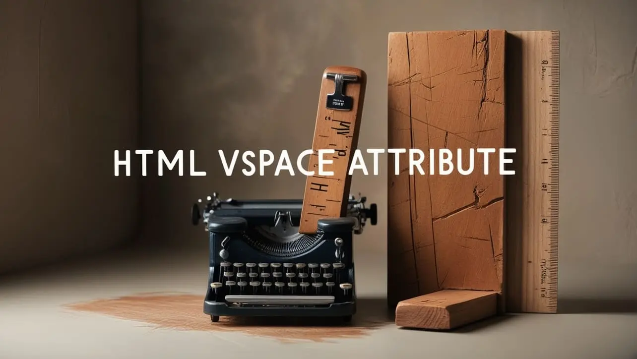 HTML vspace attribute tutorial — vertical spacing around images