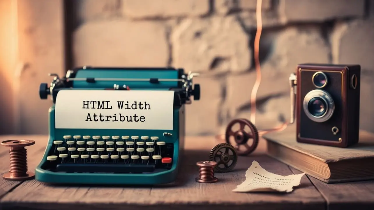 HTML width attribute tutorial — horizontal size on images and tables