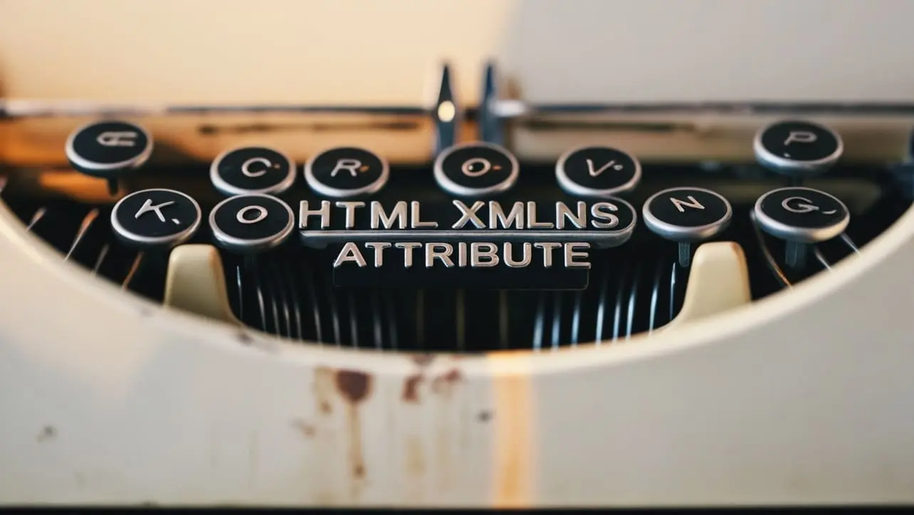 HTML xmlns attribute tutorial — declaring XML namespaces in HTML documents