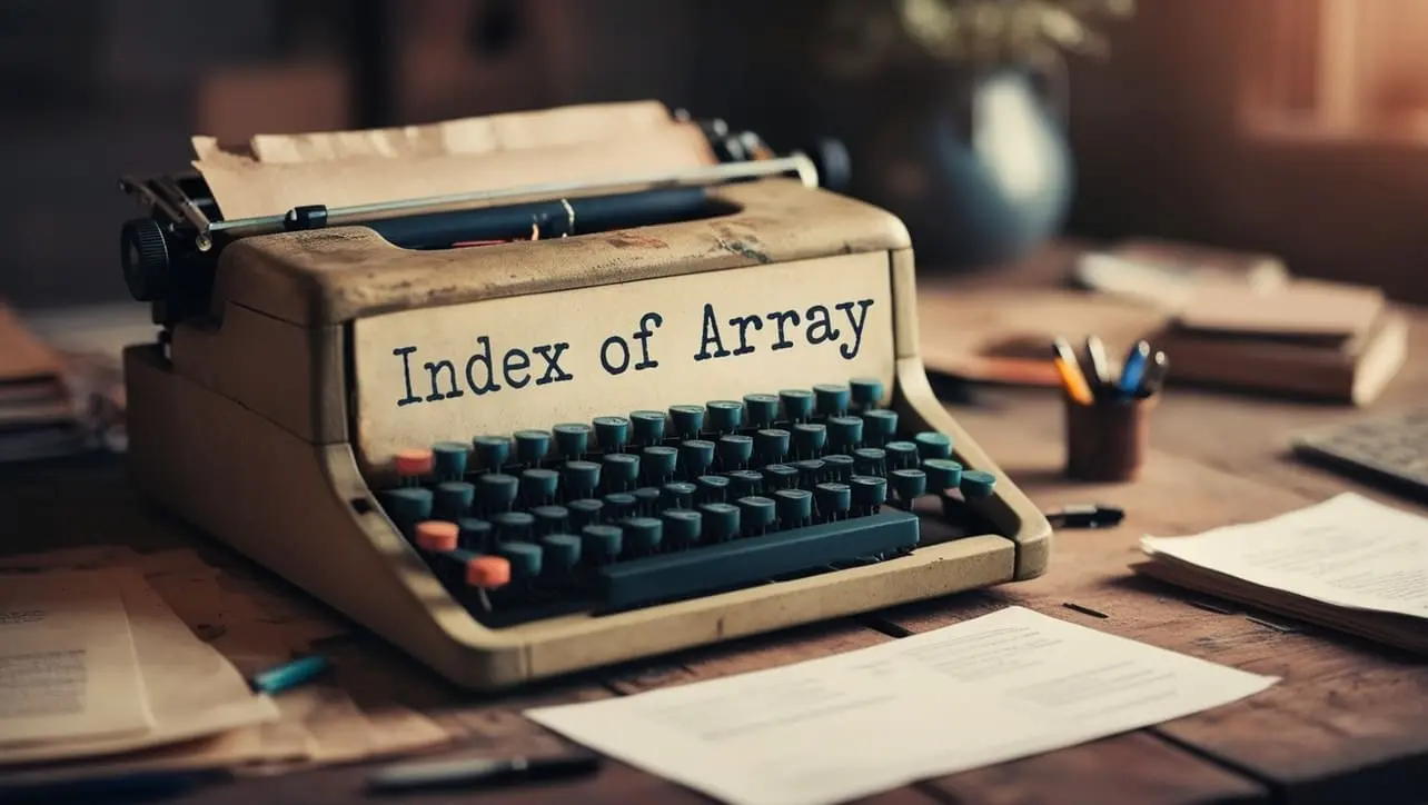 MongoDB $indexOfArray operator tutorial showing how to find the position of a value inside an array in aggregation pipelines